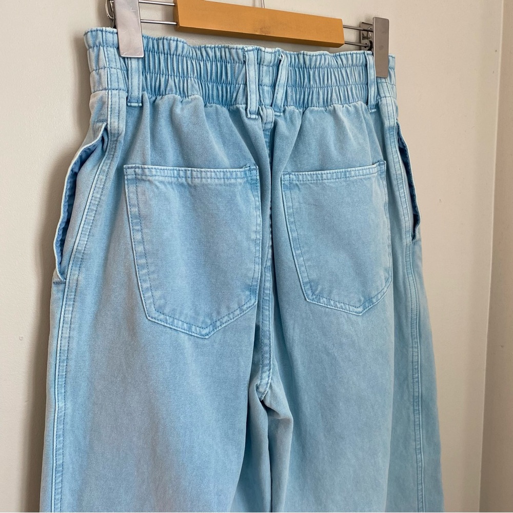LF MARKEY Light Wash Baggy Wide Leg Elastic High Rise Colin Jeans Size 25 Casual - Picture 6 of 13